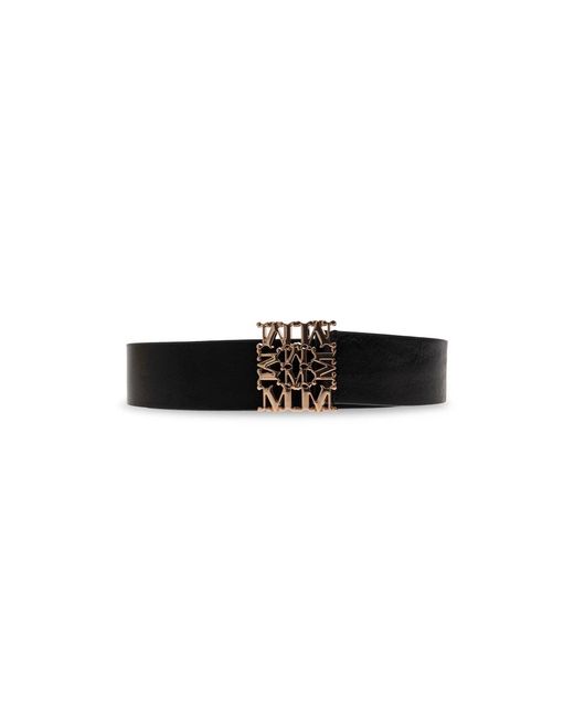 Max Mara Black Sumero Ledergürtel