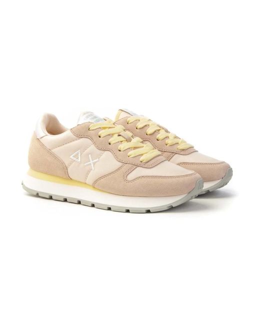 Sun 68 White Ally Solid Nylon Laufschuhe