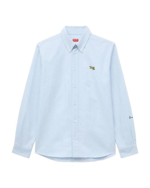 KENZO Blue Formal Shirts for men
