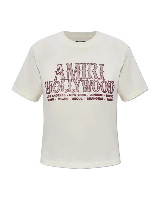 Amiri White T-Shirts