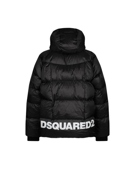 DSquared² Black Winter Jackets for men