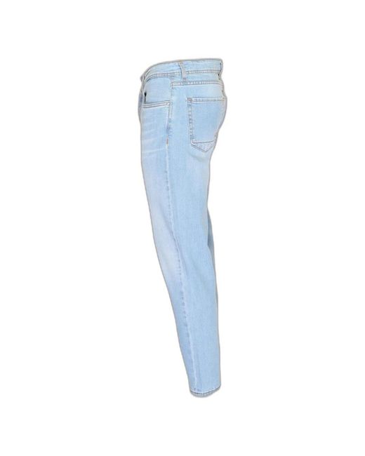 Liu Jo Blaue zip jeans mehrere taschen in Blue für Herren