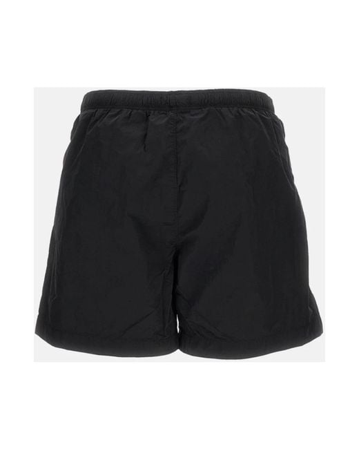 C P Company Black Beachwear for men