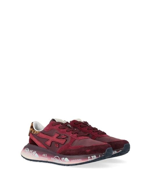 Premiata Red Lauryn Sneaker