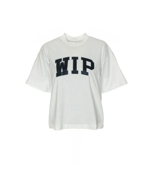 Carhartt White Wip Logo Relaxed Fit T-Shirt