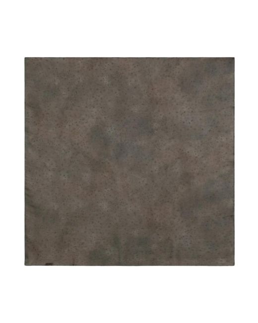 Cortana Brown Silk Scarves