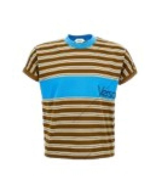 Versace T-Shirts En Poloshirts in het Blue voor heren