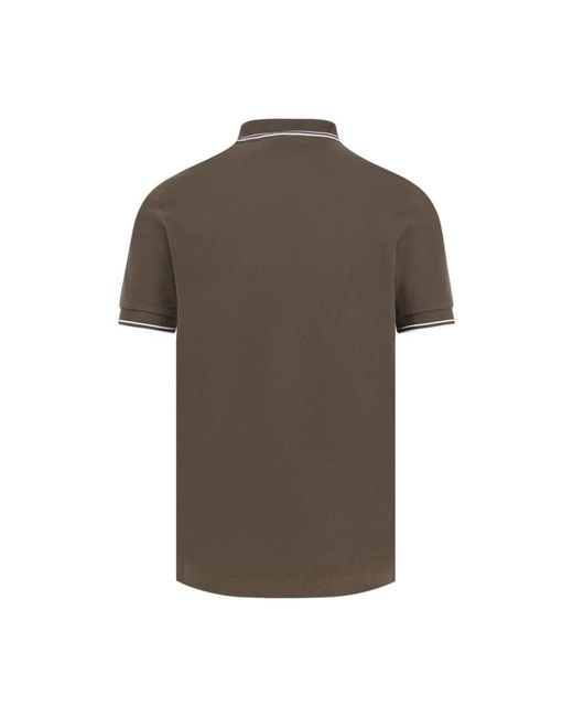 Stone Island Klassisches Poloshirt in Brown für Herren