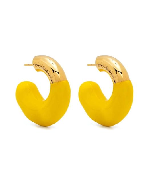 Sunnei Yellow Earrings
