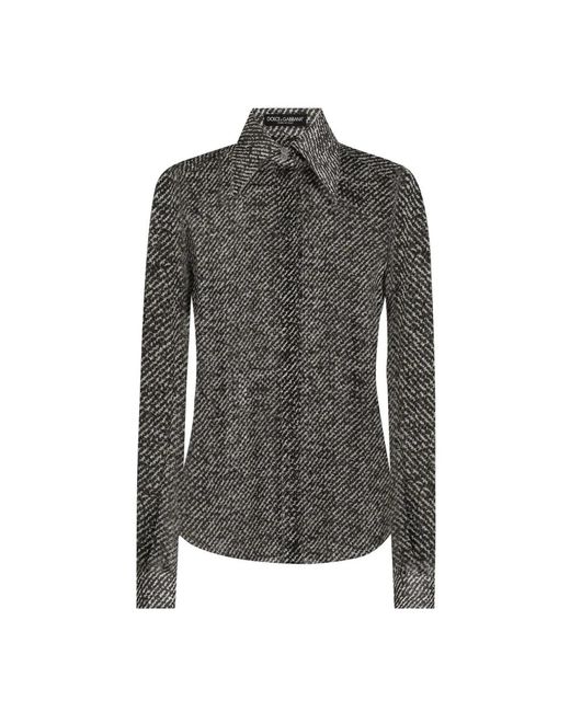 Dolce & Gabbana Gray Shirts