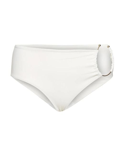 Christopher Esber Ondergoed ,Wit ,Nylon Bottoms in het White