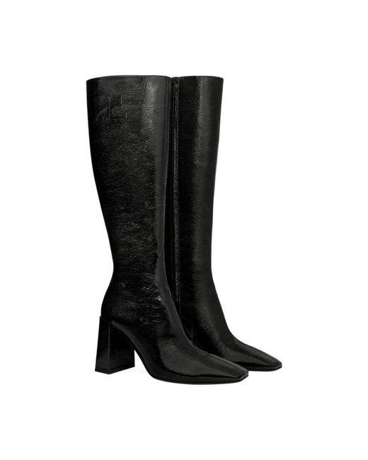 Courreges Black Heeled Boots