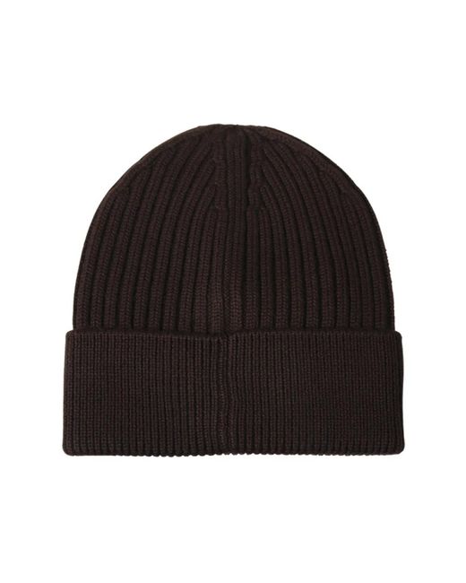 Moncler Black Beanies for men