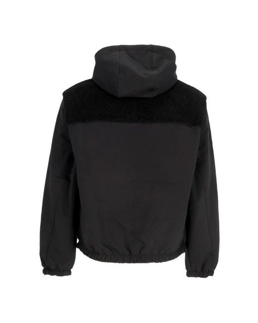 Arte' Jassen ,Zwart ,Nylon Nylon Technical Jacket in het Black voor heren