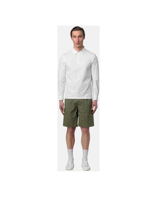 K-Way White Polo Shirts for men