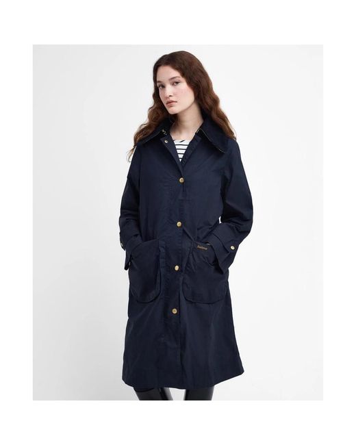 Barbour Blue Single-breasted coats