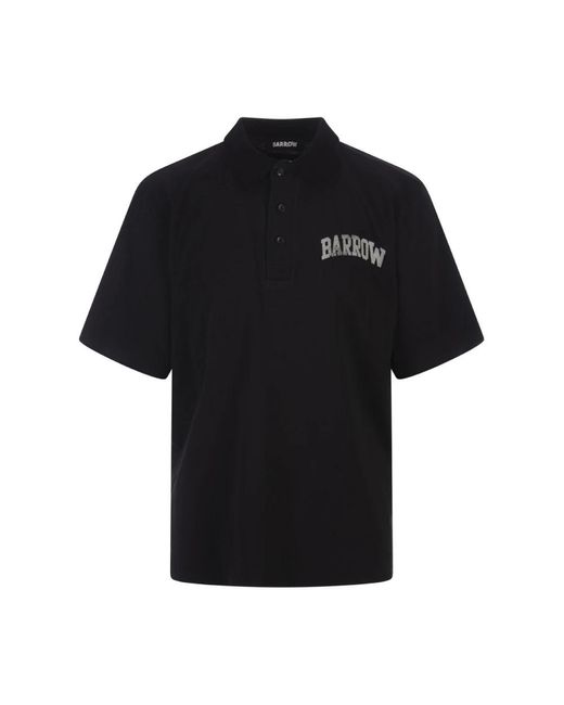 Barrow Black Polo Shirts for men