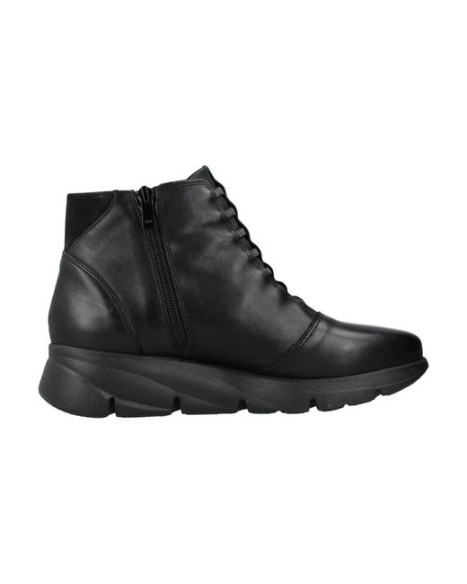 Fluchos Black Lace-up boots