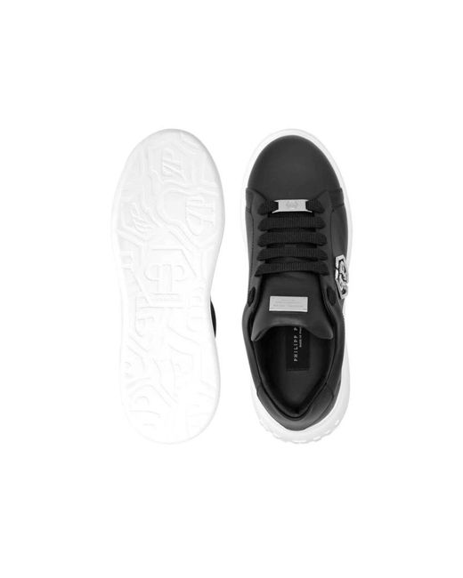 Philipp Plein Black Sneakers for men