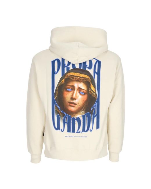 Propaganda Grace Hoodie in het Natural voor heren