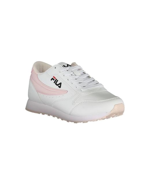 Fila White Synthetic Sneaker