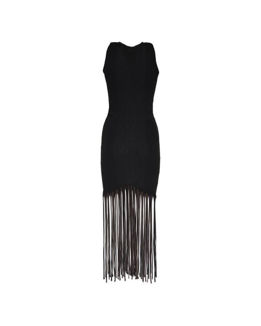 Bottega Veneta Black Jersey Top With Cut-Out Shoulders