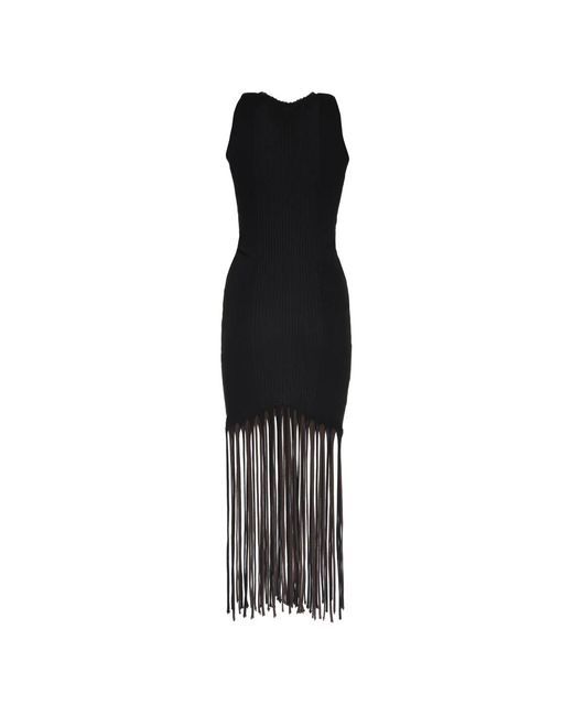 Bottega Veneta Black Jersey Top With Cut-Out Shoulders