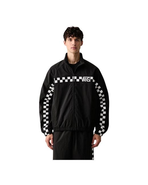 Vans Zip-Through Sweatshirt in het Black voor heren