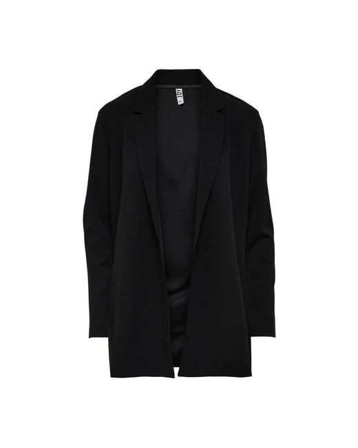 Jacqueline De Yong Black Kurzarm schwarzer blazer modelofb