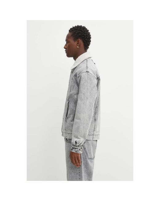 Denim Jackets Aries de hombre de color Gray