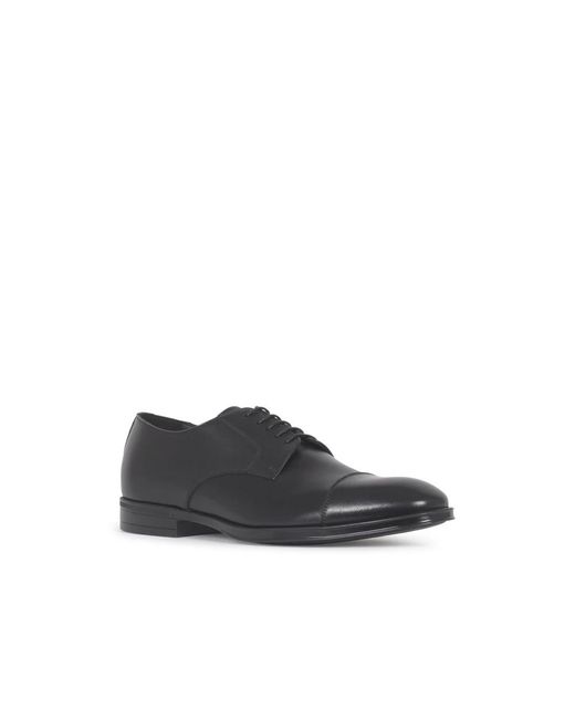 Canali Black Business Shoes for men
