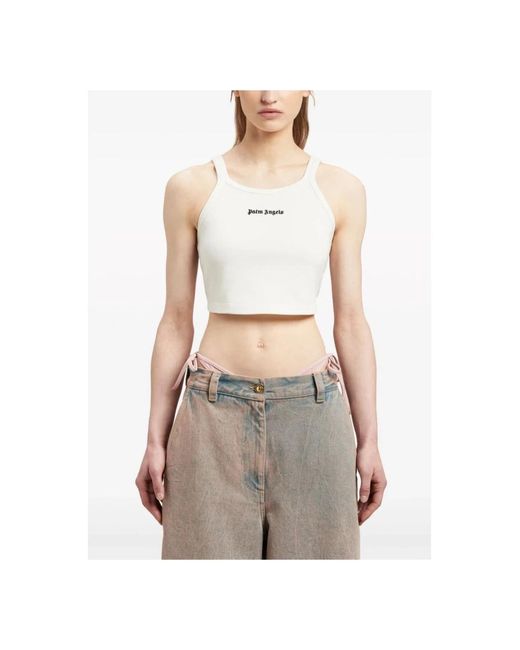 Palm Angels White Tops