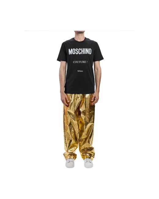 Moschino Black T-Shirts for men