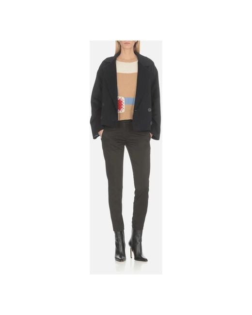 Dondup Black Skinny Trousers