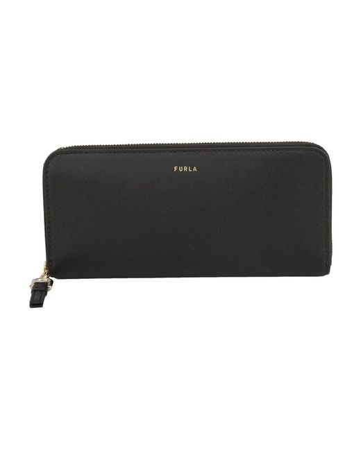 Furla Accessoires ,Zwart ,Leer Nero Wallet in het Black