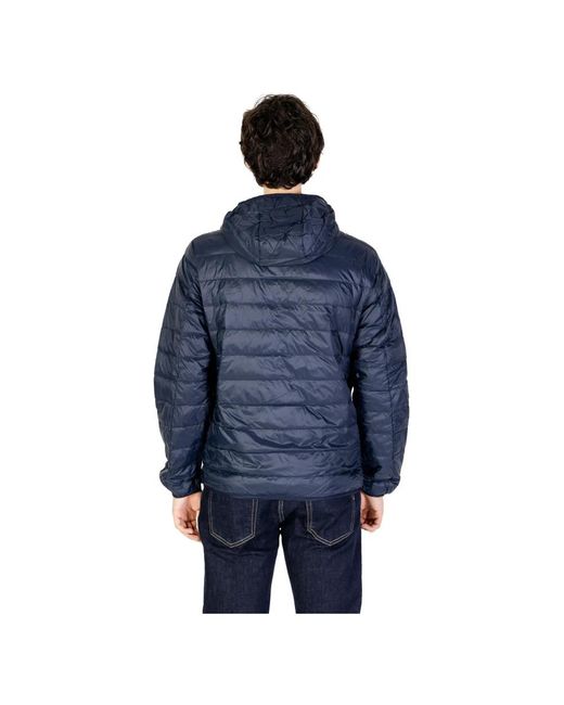 EA7 Jassen ,Blauw ,Blauwe Jas Herfst/Winter Mannen in het Blue voor heren