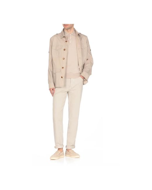 Light Jackets Brunello Cucinelli de hombre de color Natural