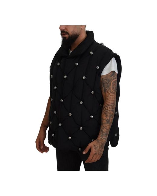 Dolce & Gabbana Black Blazers for men