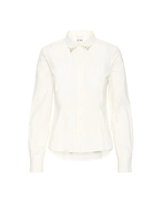 Ichi Overhemden ,Wit ,Shirts in het White