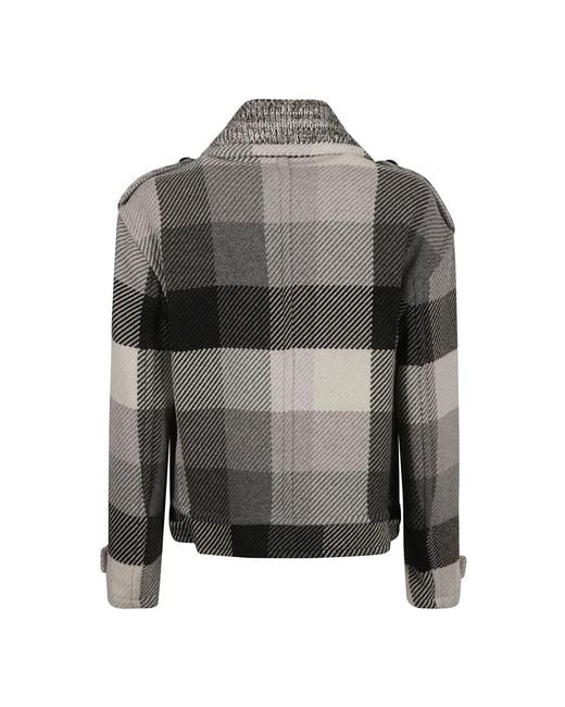 Etro Gray Light Jackets for men