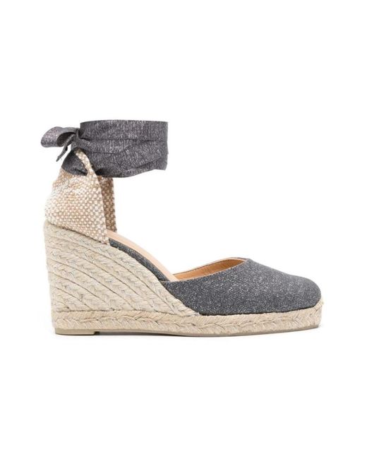 Castaner Metallic Wedges