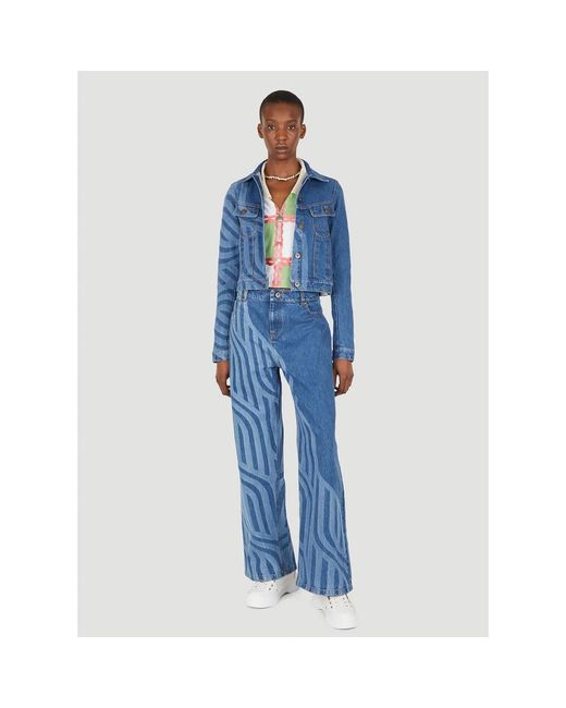 Ahluwalia Blue Denim Jackets