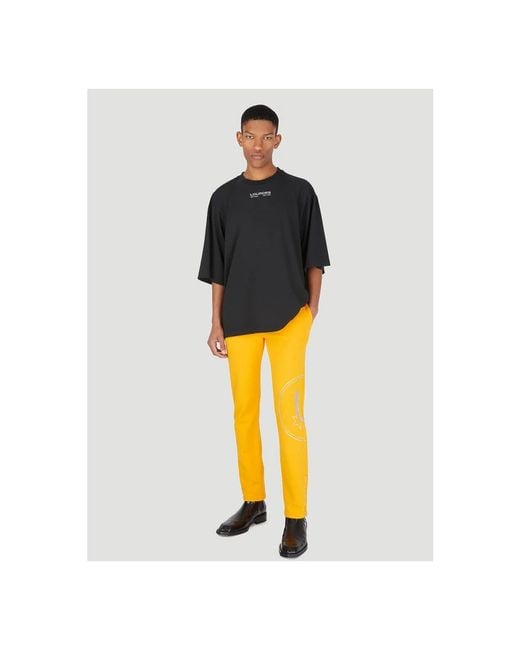 Lourdes Yellow Sweatpants for men
