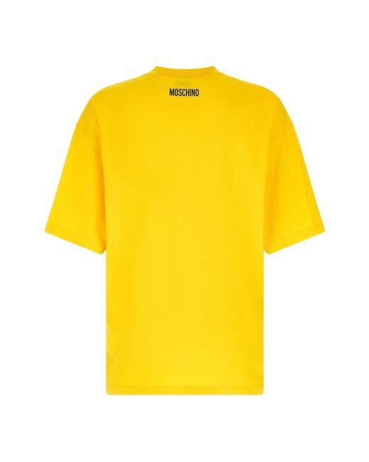 Moschino Yellow T-Shirts for men