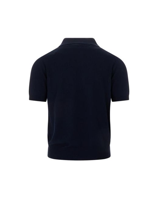 Canali Blue Polo Shirts for men