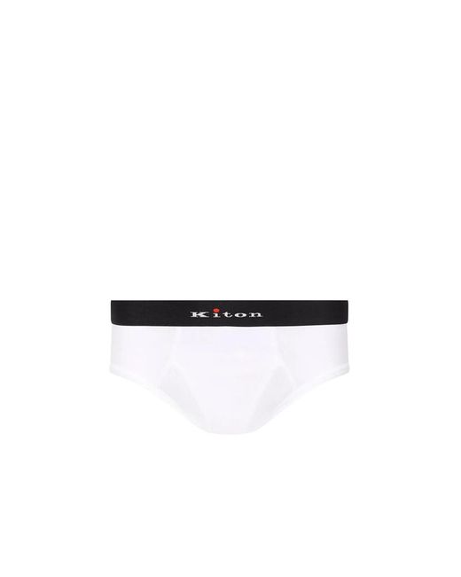 Kiton White Underpants for men