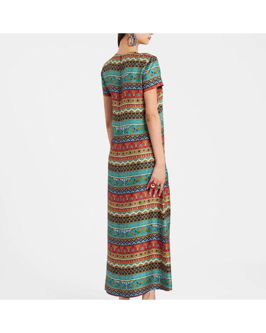 LaDoubleJ Blue Zeitloses Swing Kleid