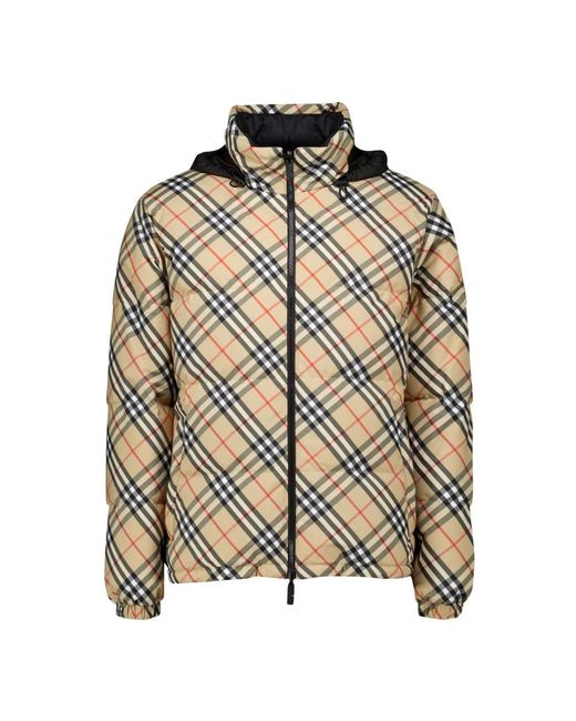 Down Jackets Burberry pour homme en coloris Natural