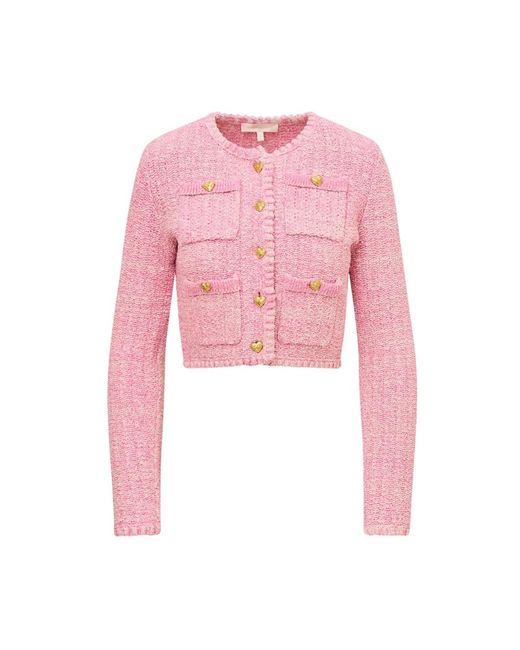Cardigans LoveShackFancy de color Pink