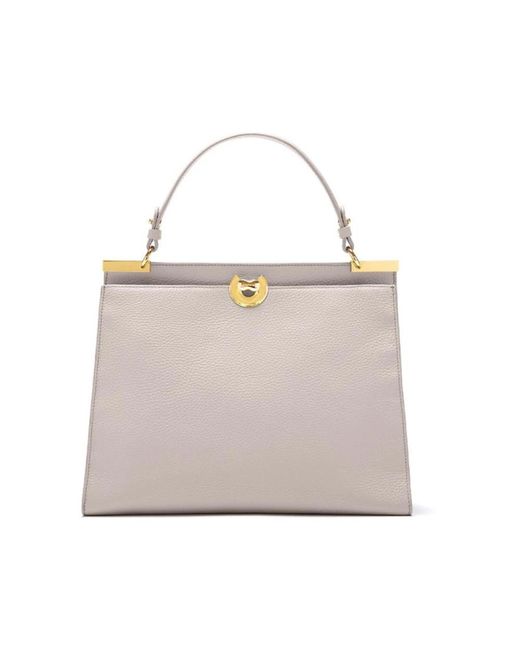 Coccinelle Gray Tote Bags